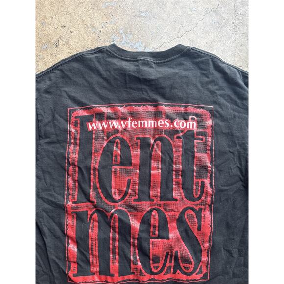 Vtg 1990s Violent Femmes Punk Rock Band Art Promo XL T Shirt Concert Tee RARE - Picture 4 of 5